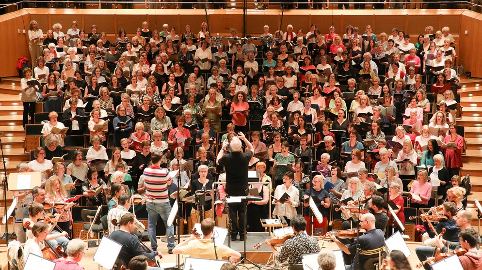 cOHRwürmer: „Elias“ von Felix Mendelssohn-Bartoldy - Ein Konzert zum Mitsingen | Bild: Klaus Fleckenstein.