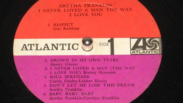 Vinyllabel von Aretha Franklin | Bild: Atlantic