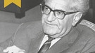 Generalstaatsanwalt Fritz Bauer im Jahr 1961 | Bild: picture-alliance / dpa | Goettert