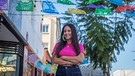 Im Herzen der Chicano Kultur - Alexandra Perez Demma stammt aus Mexiko, lebt und arbeitet aber seit Jahren in Barrio Logan, einem hippen Viertel in San Diego. | Bild: Dirk Rohrbach