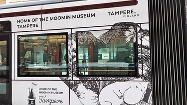 Mumin-Tram in Tampere, Petra Martin siehe Ordner | Bild: BR / Petra Martin