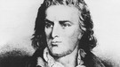 Friedrich von Schiller als junger Mann - Zeitgenössische Zeichnung | Bild: picture-alliance/dpa