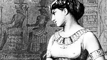 Undatierter Stich der ägyptischen Herrscherin Kleopatra | Bild: picture-alliance/dpa