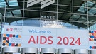 In München findet vom 22. bis 26. Juli 2024 die 25. Welt-Aids-Konferenz statt | Bild: Foto: Sabine Dobel/dpa +++ dpa-Bildfunk +++