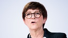 Saskia Esken, Co-Bundesvorsitzende der SPD | Bild: Foto: Carsten Koall/dpa +++ dpa-Bildfunk +++