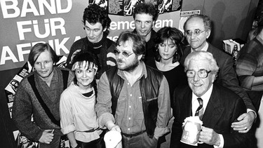 Band für Afrika 1985 in Köln | Bild: picture-alliance/ dpa | Martin Athenstädt