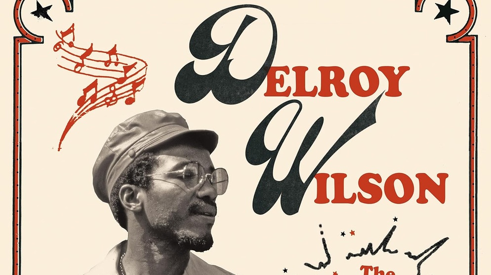 Delroy Wilson mit Brille und Hut auf einem Plattencover | Bild: 17 North Parade