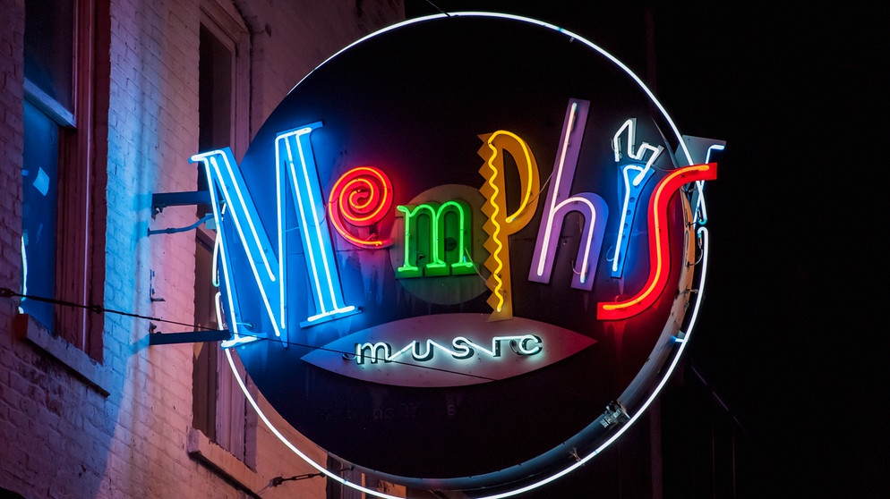 Schild in Memphis, Beale Street | Bild: picture-alliance/dpa