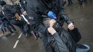 Hartes Vorgehen gegen Aktivisten der "Letzten Generation" | Bild: Michael Kuenne/ZUMAPRESS/pa