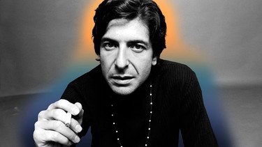 Das Podcast-Cover von "So Long, Cohen" zeigt den Musiker Leonard Cohen | Bild: ARD