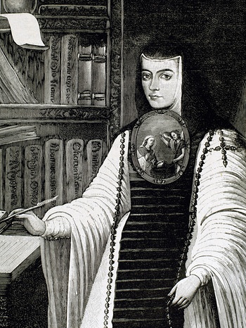 Die mexikanische Nonne Sor Juana Ines de la Cruz | Bild: picture alliance, prisma archivo, prismaarchiv