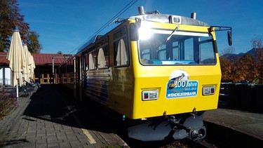 Die Wendelsteinbahn, seit 1912 elektrisch  | Bild: BR / Andreas Höfig