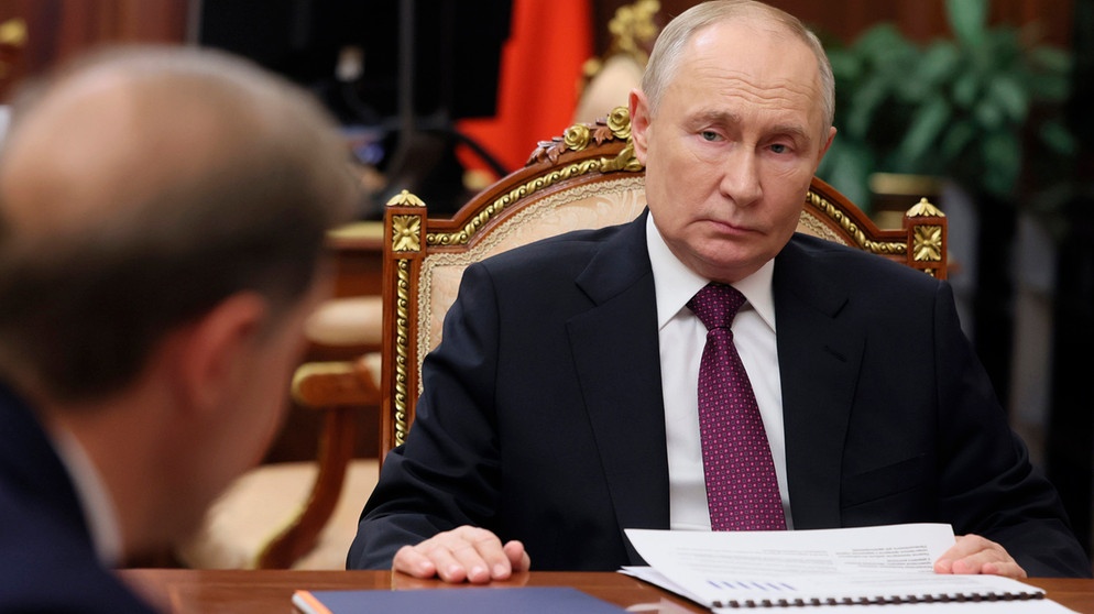 Wladimir Putin | Bild: dpa-Bildfunk/Vyacheslav Prokofyev