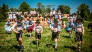 Kindergruppe vom Trachtenverein D'Griabinga an der Kampenwand | Bild: D. Schachten
