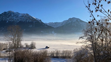 Winterlandschaft bei Oberstdorf. | Bild: BR/Bewegte Zeiten Filmproduktion GmbH/Bettina Zettler