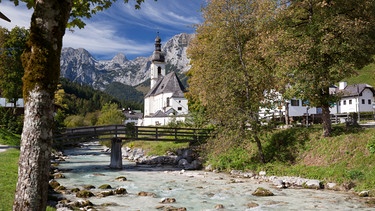 Die Pfarrkirche St. Sebastian in Ramsau, Foto: BR/Herbert Ebner | Bild: BR/Herbert Ebner