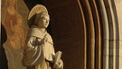 Die Statue des Heiligen Antonius von Padua, der auch Schutzpatron der Liebenden ist. | Bild: BR
