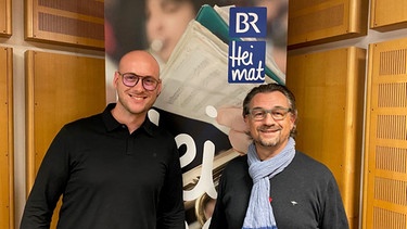 Christian Heinemann mit Werner Aumüller | Bild: BR / Werner Aumüller