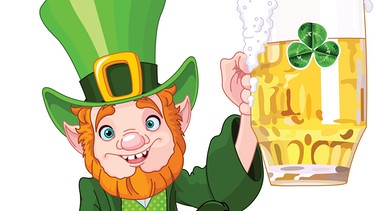 An St. Patrick's Day feiern die Iren ihren Nationalheiligen. | Bild: colourbox.com