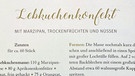 Rezept Lebkuchenkonfekt | Bild: Martin Rößler / Gräfe und Unzer Verlag