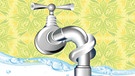 Illustration Wasserhahn mit Knoten | Bild: BR; Angela Smets