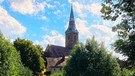 Katholisches Liebfrauenmünster Mariä Himmelfahrt in Wolframs-Eschenbach in Mittelfranken  | Bild: Klaus Alter