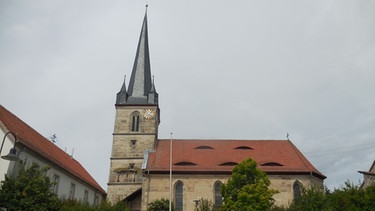 Ev.-Luth. St. Laurentiuskirche in Schmölz (OT von Küps) in Oberfranken | Bild: Horst Moser