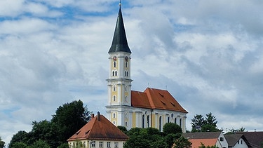 Katholische  Pfarrkirche Heilig Kreuz in Breitenthal in Schwaben
| Bild: Klaus Bucher
