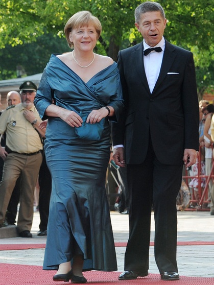 Bundeskanzlerin Angela Merkel und Ehemann Joachim Sauer | Bild: picture-alliance/dpa