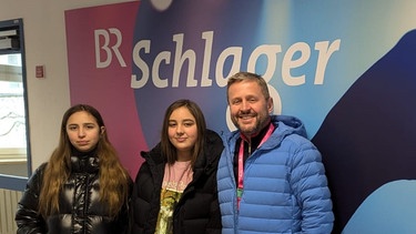 Aus Washington zu Besuch bei BR Schlager: Martin und seine Töchter | Bild: BR / Thomas Viewegh