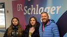 Aus Washington zu Besuch bei BR Schlager: Martin und seine Töchter | Bild: BR / Thomas Viewegh