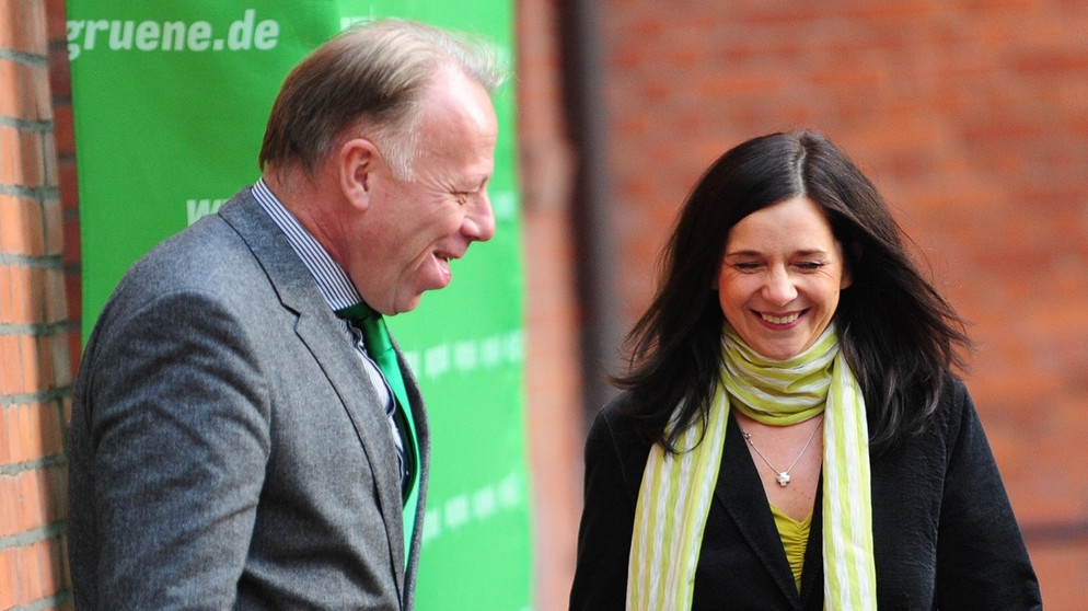 Jürgen Trittin Und Katrin Göring-Eckhardt: Grünes Spitzenduo Schockiert ...