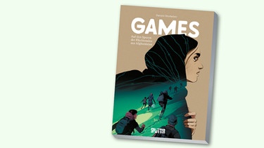 Buchcover "Games" von Patrick Oberholzer | Bild: Splitter Verlag, Montage: BR