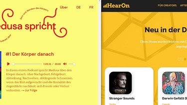 Der Podcast "Medusa spricht" ist ein erfolgreiches Start up | Bild: Medusa spricht - Screenshot BR