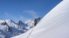 Aufstieg zum Piz Cavradi in der Surselva  | Bild: BR Folkert Lenz 