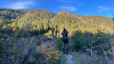 Ein Jäger im Wald | Bild: BR/Christian Wölfel