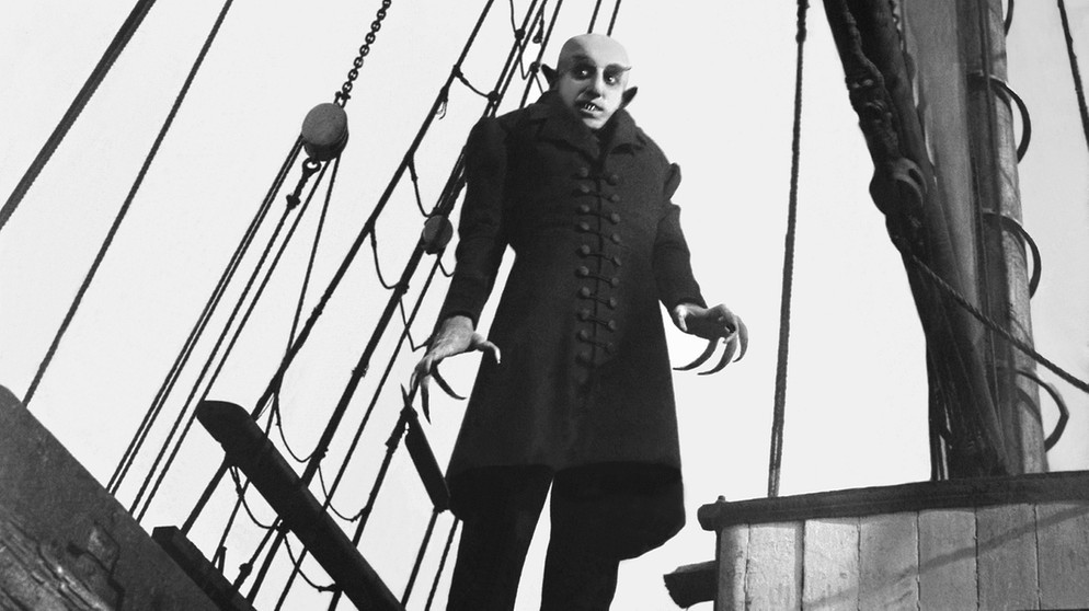 Max Schreck in "Nosferatu" | Bild: Cinetext Bildarchiv