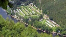 Camping an der Saale | Bild: picture-alliance/dpa