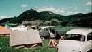 Camping am Rhein 1958 | Bild: picture-alliance/dpa