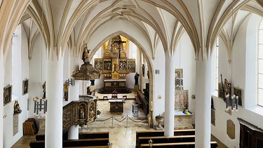 Hochaltar von St. Barbara in Abensberg | Bild: BR/ Elisabeth Möst