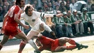 Spielszene Deutschland - Polen bei der Fußball-WM 1974 | Bild: picture-alliance/dpa
