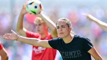 FC-Ingolstadt-Trainerin Sabrina Wittmann | Bild: picture-alliance/dpa