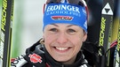 Magdalena Neuner bei der WM 2011 in Chanty-Mansijsk | Bild: picture-alliance/dpa