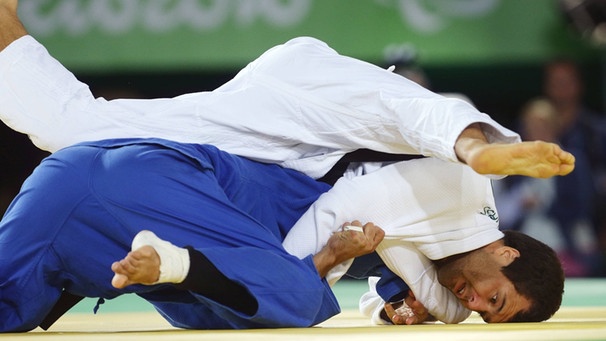 Nikolai Kornhaß (hier in seinem Viertelfinale) | Bild: imago/Pressefoto Bauman