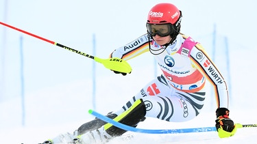 Skirennläuferin Lena Dürr im Slalom von Levi | Bild: picture-alliance/dpa