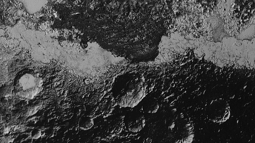 Pluto-Oberfläche  | Bild: NASA/Johns Hopkins University Applied Physics Laboratory/Southwest Research Institute