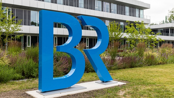 Das BR Logo in Freimann. | Bild: BR/Sylvia Bentele