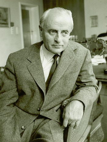 Clemens Münster in seinem Büro, 1960er Jahre | Bild: BR/Sessner