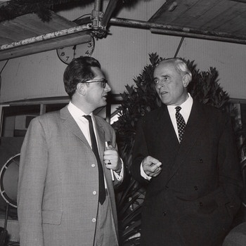Hans-Jochen Vogel, Oberbürgermeister von München und Clemens Münster 1964
| Bild: BR/Sessner