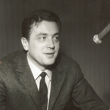 Gustl Weishappel am Mikrofon, 1960er | Bild: BR/Historisches Archiv